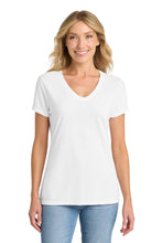 Port & Coâ„¢ Women's Fan Favoriteâ„¢ Blend V-Neck Tee. LPC455V