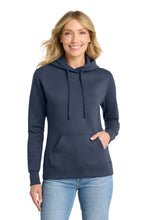 Port & CoŸ?? Women's Core Fleece Pullover Hooded Sweatshirt LPC78H