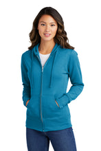 Port & Company? Women's Core Fleece Full-Zip Hooded Sweatshirt. LPC78ZH