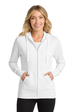 Port & Coâ„¢ Women's Core Fleece Full-Zip Hooded Sweatshirt. LPC78ZH