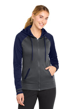 Sport-Tek?? Women's Sport-Wick?? Varsity Fleece Full-Zip Hooded Jacket. LST236