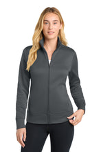 Sport-Tek?? Women's Sport-Wick?? Fleece Full-Zip Jacket.  LST241