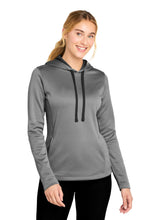 Sport-Tek ?? Women's PosiCharge ?? Sport-Wick ?? Heather Fleece Hooded Pullover. LST264