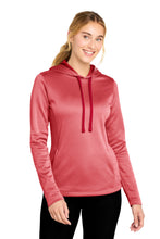 Sport-Tek ?? Women's PosiCharge ?? Sport-Wick ?? Heather Fleece Hooded Pullover. LST264