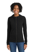 Sport-Tek ?? Women's PosiCharge ?? Tri-Blend Wicking Fleece Full-Zip Hooded Jacket LST293