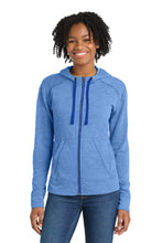 Sport-Tek ?? Women's PosiCharge ?? Tri-Blend Wicking Fleece Full-Zip Hooded Jacket LST293