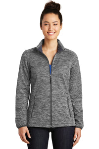 Sport-Tek? Women's PosiCharge? Electric Heather Soft Shell Jacket. LST30