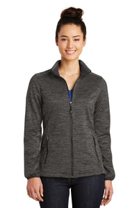 Sport-Tek? Women's PosiCharge? Electric Heather Soft Shell Jacket. LST30