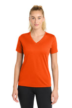 Sport-Tek?? Women's PosiCharge?? RacerMesh?? V-Neck Tee. LST340
