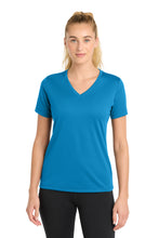 Sport-Tek?? Women's PosiCharge?? RacerMesh?? V-Neck Tee. LST340