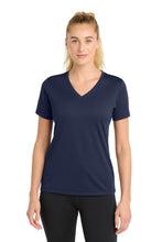 Sport-Tek?? Women's PosiCharge?? RacerMesh?? V-Neck Tee. LST340