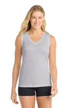 Sport-Tek?? Women's Sleeveless PosiCharge?? CompetitorŸ?? V-Neck Tee. LST352