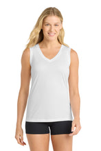Sport-Tek?? Women's Sleeveless PosiCharge?? CompetitorŸ?? V-Neck Tee. LST352