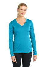 Sport-Tek?? Women's Long Sleeve PosiCharge?? CompetitorŸ?? V-Neck Tee. LST353LS