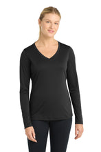 Sport-Tek?? Women's Long Sleeve PosiCharge?? CompetitorŸ?? V-Neck Tee. LST353LS