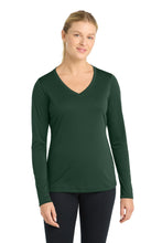 Sport-Tek?? Women's Long Sleeve PosiCharge?? CompetitorŸ?? V-Neck Tee. LST353LS