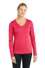 Sport-Tek?? Women's Long Sleeve PosiCharge?? CompetitorŸ?? V-Neck Tee. LST353LS