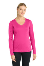 Sport-Tek?? Women's Long Sleeve PosiCharge?? CompetitorŸ?? V-Neck Tee. LST353LS