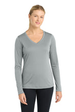 Sport-Tek?? Women's Long Sleeve PosiCharge?? CompetitorŸ?? V-Neck Tee. LST353LS