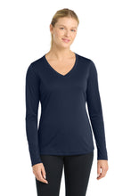 Sport-Tek?? Women's Long Sleeve PosiCharge?? CompetitorŸ?? V-Neck Tee. LST353LS