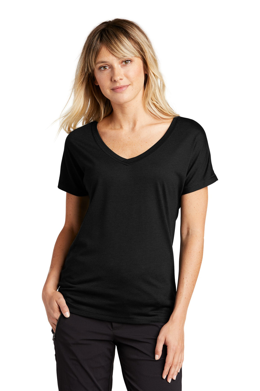 Sport-Tek ? Women's PosiCharge ? Tri-Blend Wicking Dolman Tee. LST401