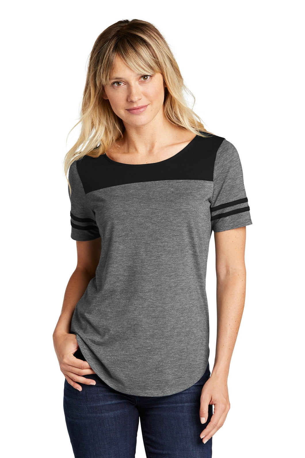 Sport-Tek ? Women's PosiCharge ? Tri-Blend Wicking Fan Tee. LST403