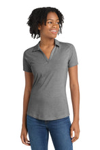 Sport-Tek ?? Women's PosiCharge ?? Tri-Blend Wicking Polo. LST405