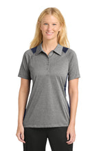 Sport-Tek?? Women's Heather Colorblock ContenderŸ?? Polo. LST665