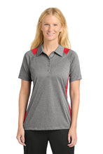 Sport-Tek?? Women's Heather Colorblock ContenderŸ?? Polo. LST665