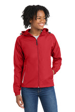 Sport-Tek?? Women's Colorblock Hooded Raglan Jacket. LST76