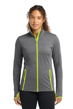 Sport-Tek?? Women's Sport-Wick?? Stretch Contrast Full-Zip Jacket.  LST853