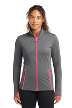 Sport-Tek?? Women's Sport-Wick?? Stretch Contrast Full-Zip Jacket.  LST853