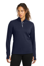 Sport-Tek?? Women's Sport-Wick?? Textured 1/4-Zip Pullover.  LST860