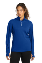 Sport-Tek?? Women's Sport-Wick?? Textured 1/4-Zip Pullover.  LST860