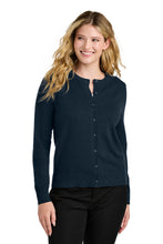 Port Authority?? Women's Easy Care Crewneck Cardigan Sweater LSW2870