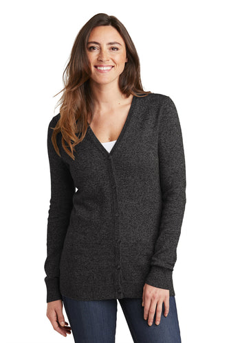 Port Authority ? Women's Marled Cardigan Sweater. LSW415