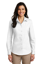 Port Authority?? Women's Long Sleeve Carefree Poplin Shirt. LW100