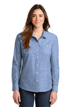 Port Authority?? Women's Slub Chambray Shirt. LW380