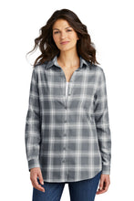 Port Authority?? Women's Plaid Flannel Tunic . LW668