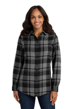 Port Authority?? Women's Plaid Flannel Tunic . LW668