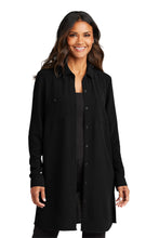 Port Authority?? Women's Textured Crepe Long Tunic LW715