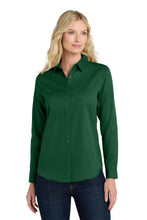 Port Authority?? Women's Long Sleeve SuperPro Reactƒ?›Twill Shirt. LW808