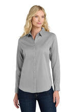 Port Authority?? Women's Long Sleeve SuperPro Reactƒ?›Twill Shirt. LW808
