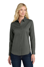 Port Authority?? Women's Long Sleeve SuperPro Reactƒ?›Twill Shirt. LW808