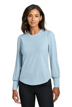 Mercer+Mettle?? Women's Stretch Jersey Long Sleeve Blouson Top MM1019