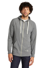 New Era ?? Sueded Cotton Blend Full-Zip Hoodie. NEA122