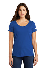 Nike Women's Dri-FIT Cotton/Poly Scoop Neck Tee. NKBQ5234
