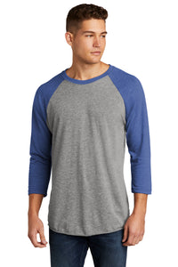 Next Level Apparel?   Unisex Tri-Blend 3/4-Sleeve Raglan Tee. NL6051