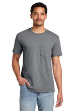 Port & Coƒ?› Beach Wash?? Garment-Dyed Pocket Tee.  PC099P