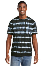 Port & Coƒ?› Allover Stripe Tie-Dye Tee PC142